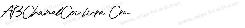 ABChanelCouture Cn字体转换